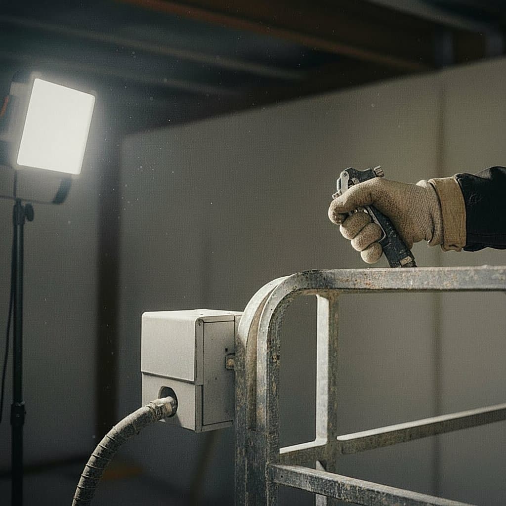 Crew equipment for large-scale application